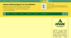 Desktop Screenshot of janaac.gov.jm